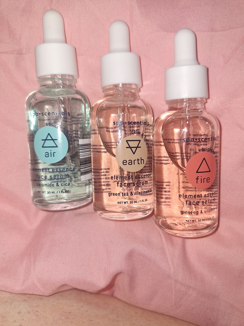 Element Essence Face Serum - Air, Earth, Fire (Set) -